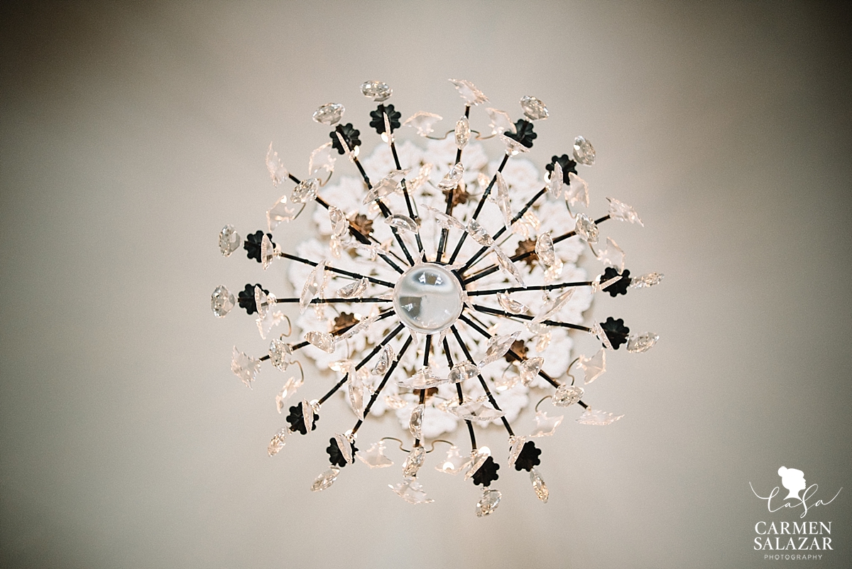 Terrell house chandelier by Carmen Salazar