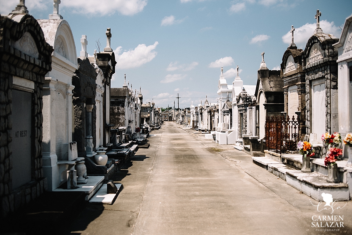 New Orleans cemetery by Carmen Salazar