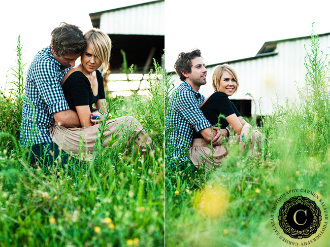 outdoor flowers embracing couple photographs 