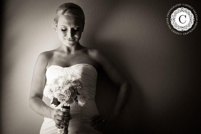 photo of beautiful bride at the Lodge at Whitehawk