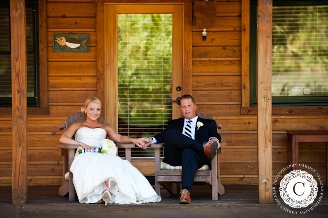 pretty couple at a Tahoe wedding