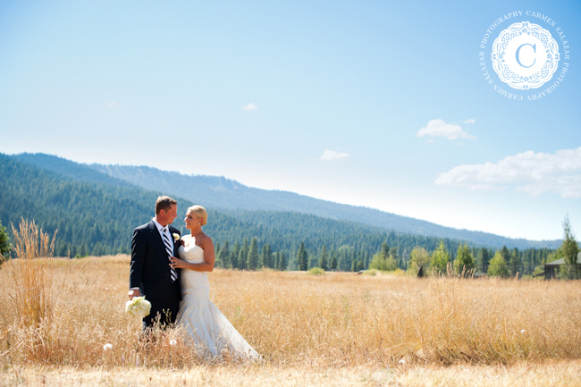 mountain wedding by a Tahoe wedding photographer