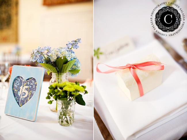 photo of reception details at a sacramento wedding