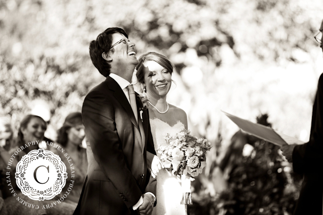 photo of a laughing groom at a sacramento wedding