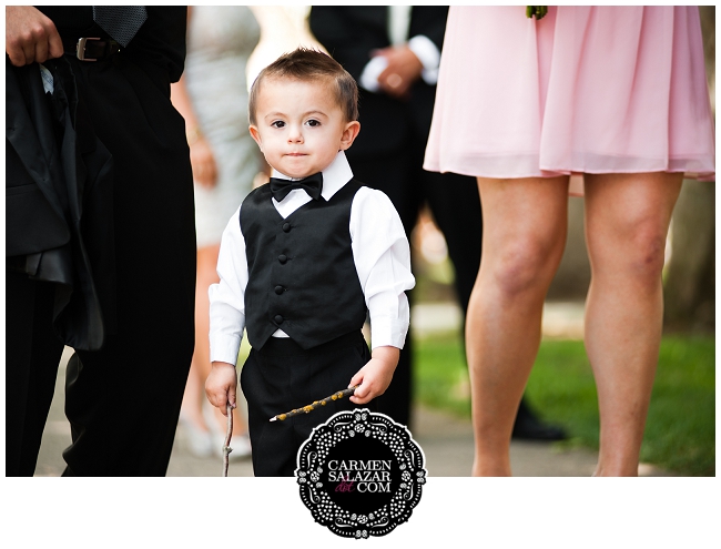 Adorable ring bearer photos