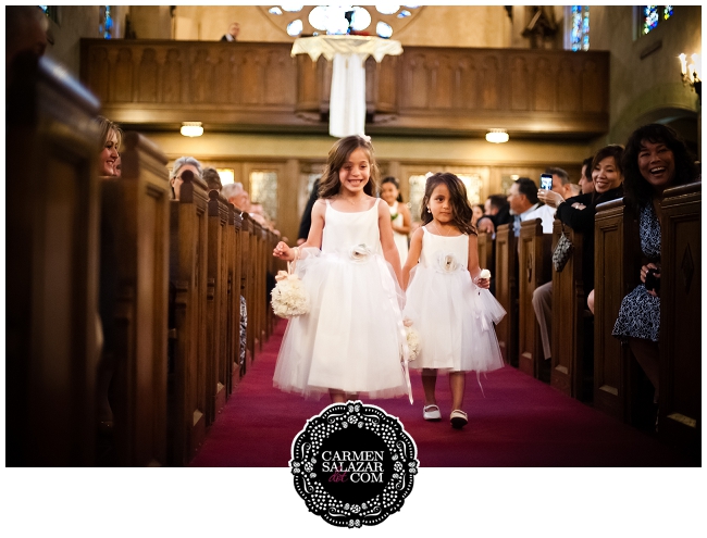 Classic flower girl photography