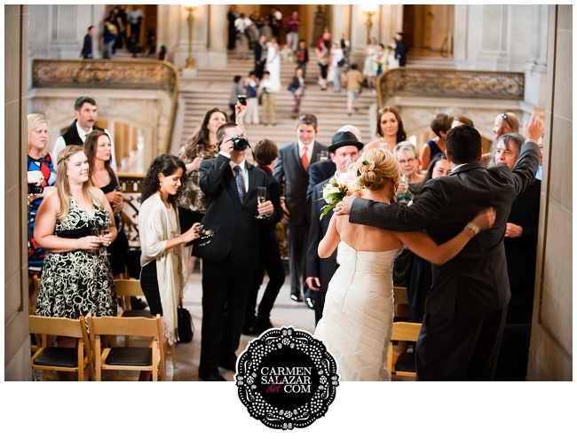 SF wedding guests