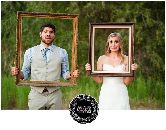 vintage frame portrait idea