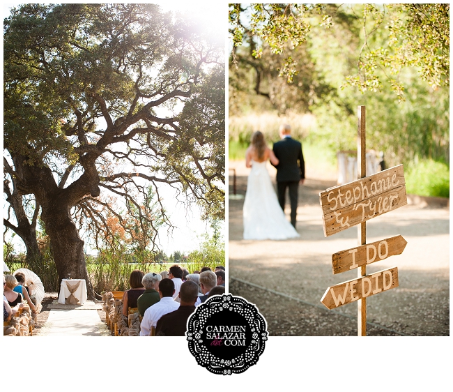 rustic wedding details