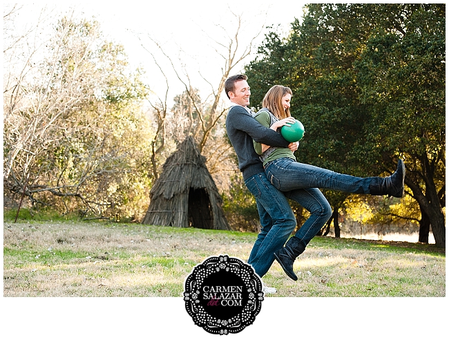 happy engagement photo in Livermore