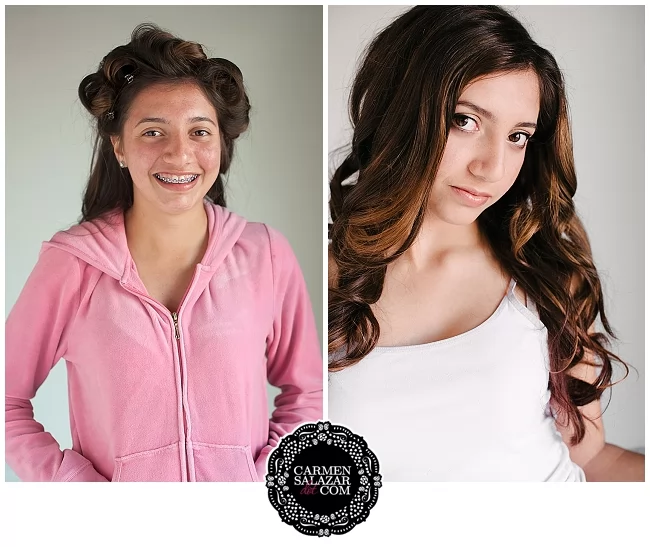 before and after teen makeup in Sacramento