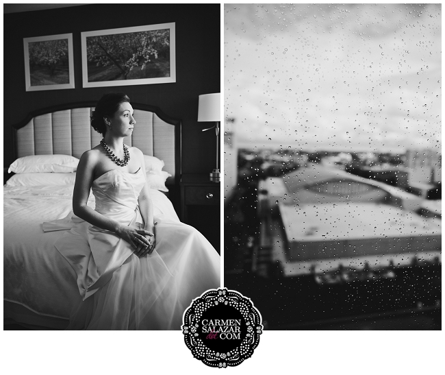 elegant black and white bridal photography