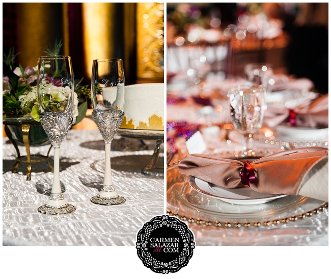 elegant wedding dinnerware