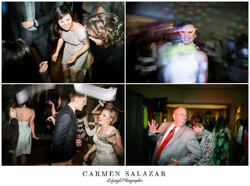 creative dancing photos of bride and groom at the Vizcaya
