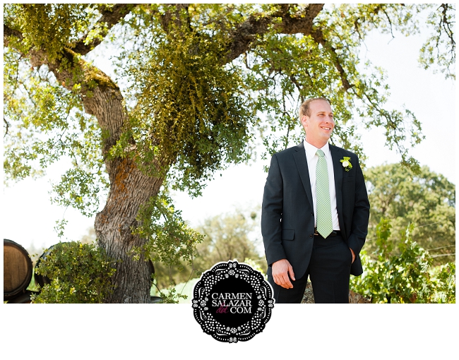 colorful groom portrait