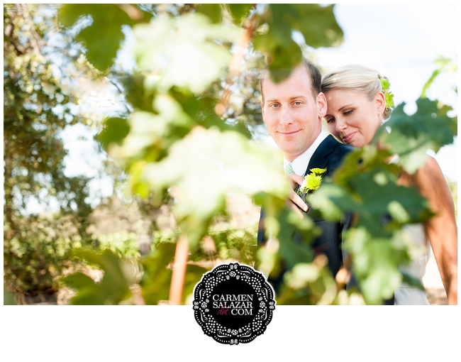 playful wedding portrait