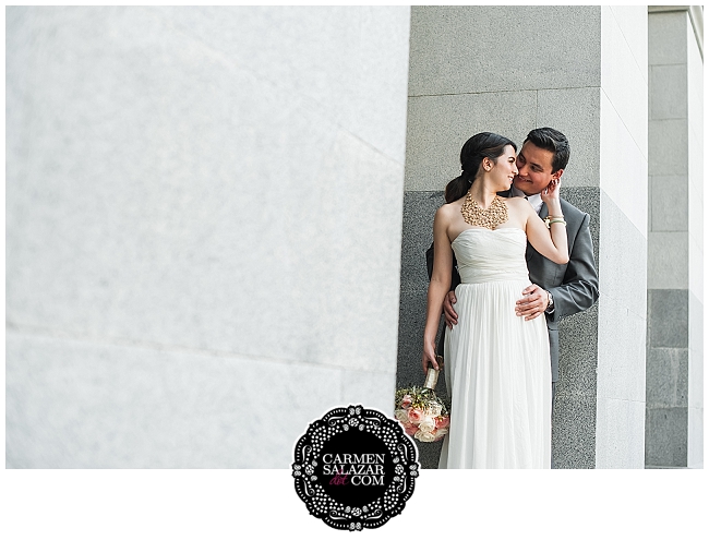 romantic downtown Sacramento wedding