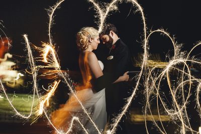 Fourth of July wedding photos