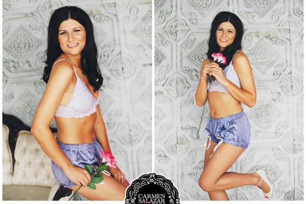 A vintage boudoir beauty!