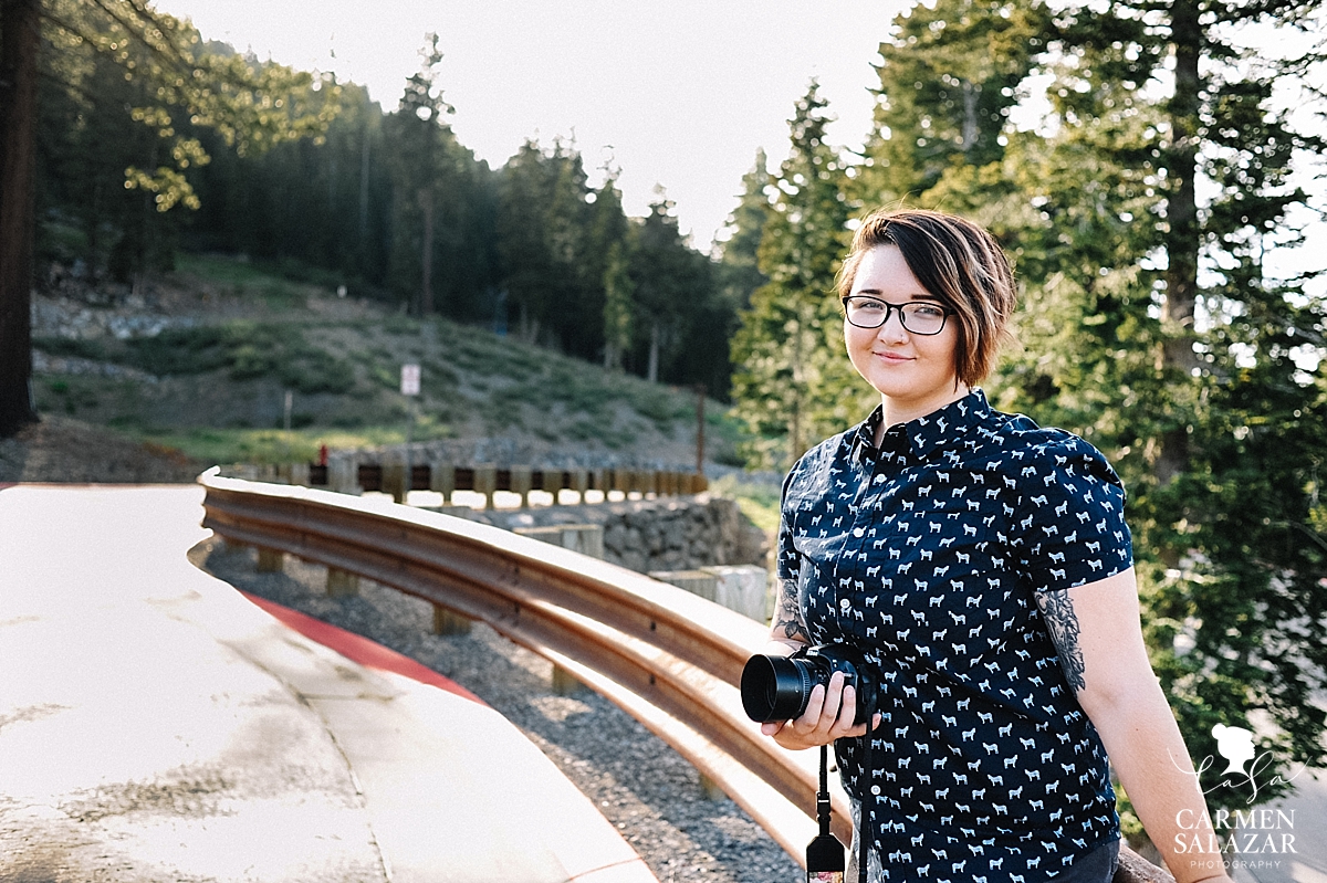 Ritz Carlton Lake Tahoe portrait by Carmen Salazar