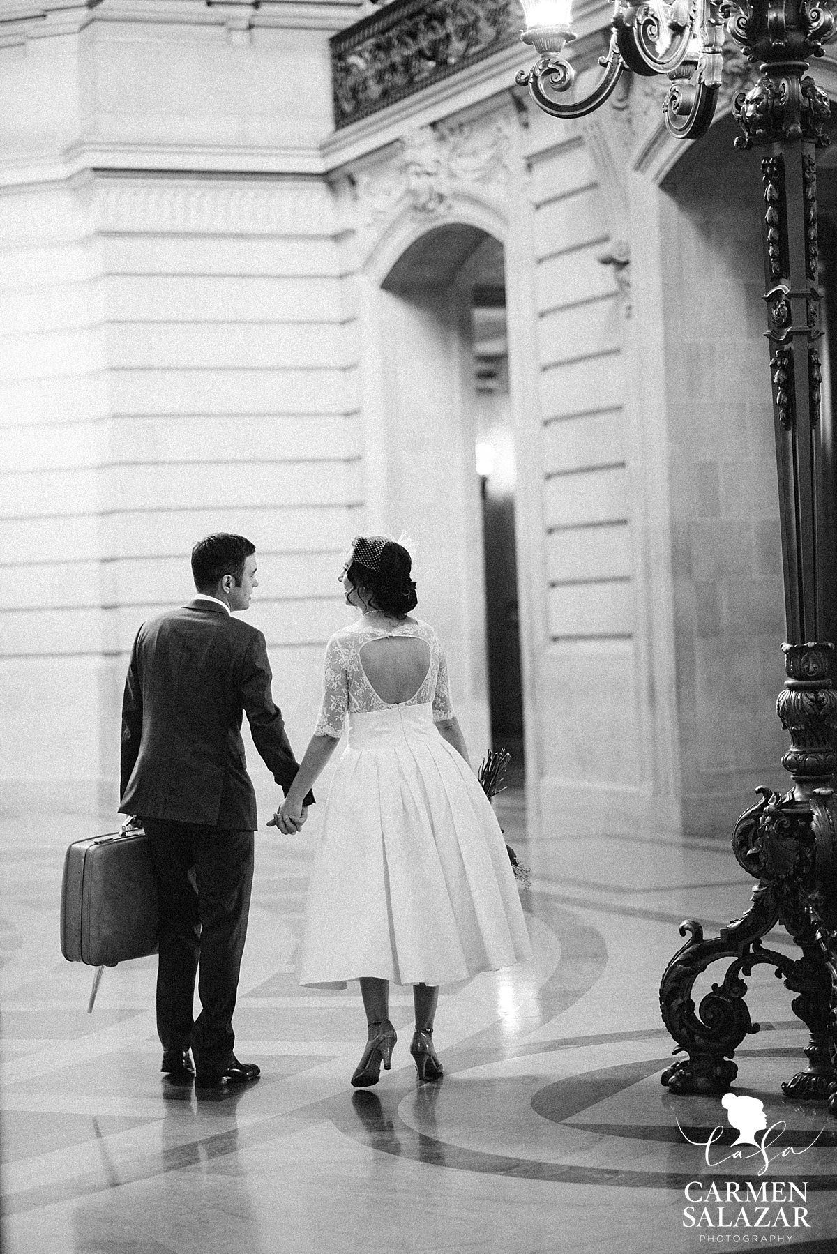 Moody SF City Hall Nuptials - Carmen Salazar