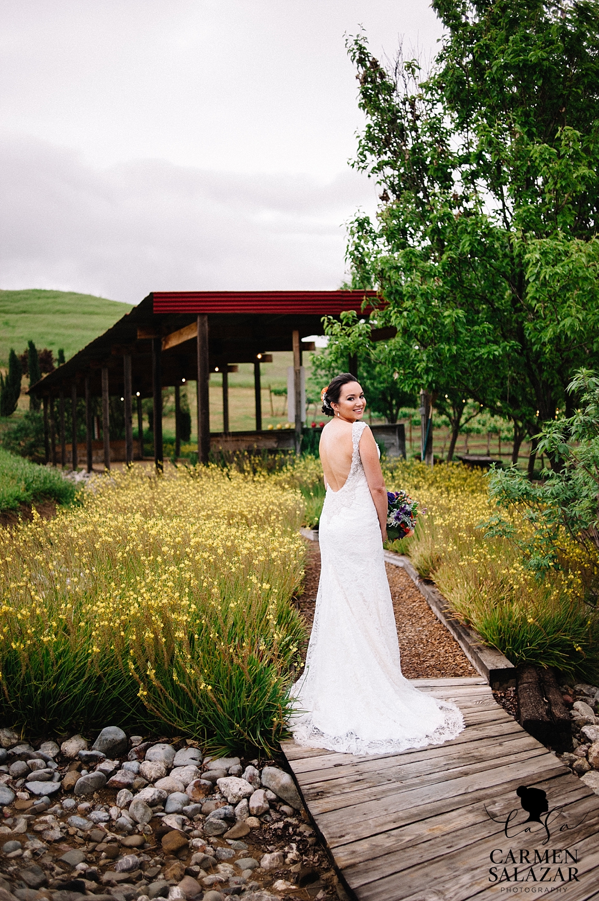 Stunning Taber Ranch bridal portraits - Carmen Salazar