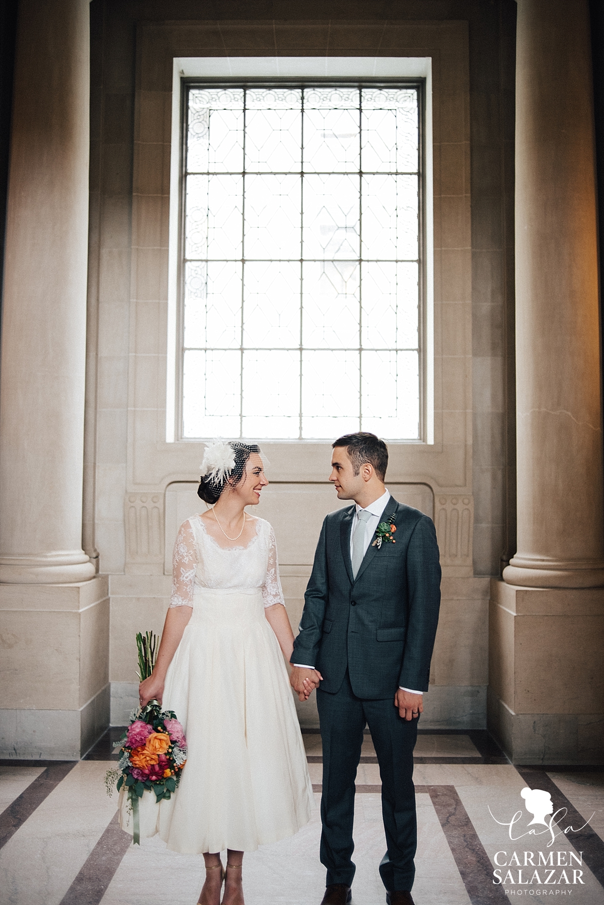 Romantic Vintage Elopement - Carmen Salazar