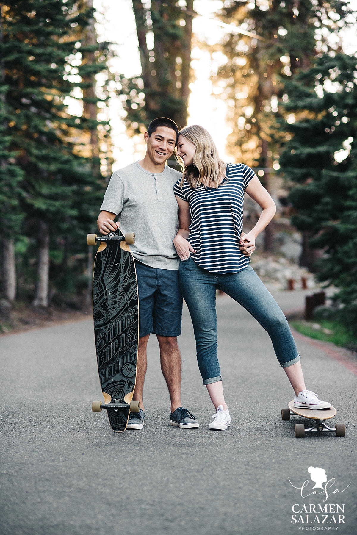 Lake tahoe engagement photographer - Carmen Salazar