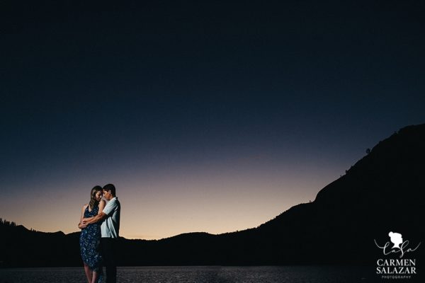 Summer Echo Lake Engagement Session