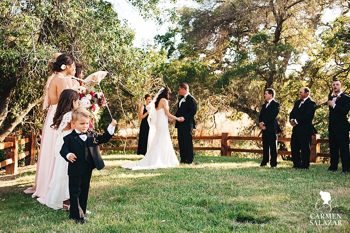 Outdoor Winters summer wedding - Carmen Salazar