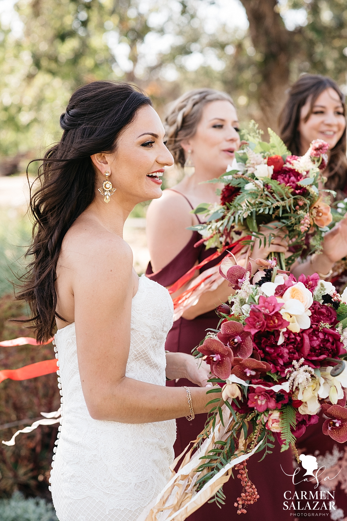 Boho summer bridal bouquets - Carmen Salazar