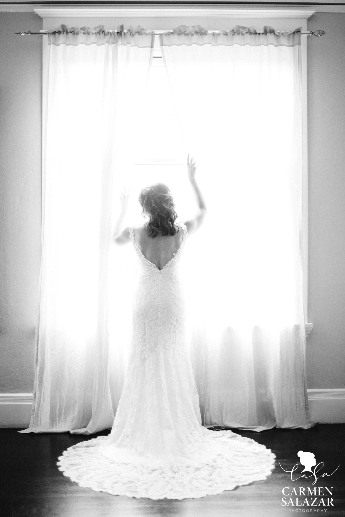 Stunning wedding gown photography - Carmen Salazar