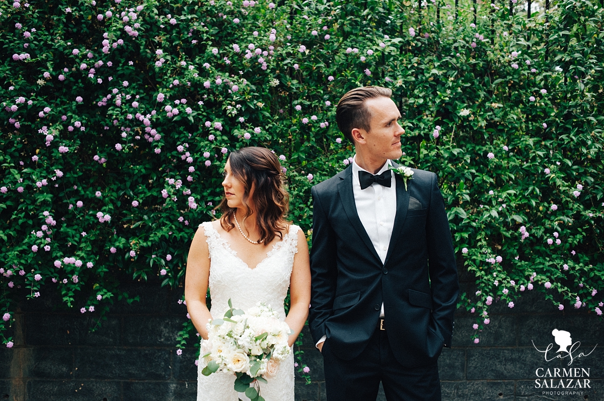 Hip Sacramento bride and groom portraits - Carmen Salazar