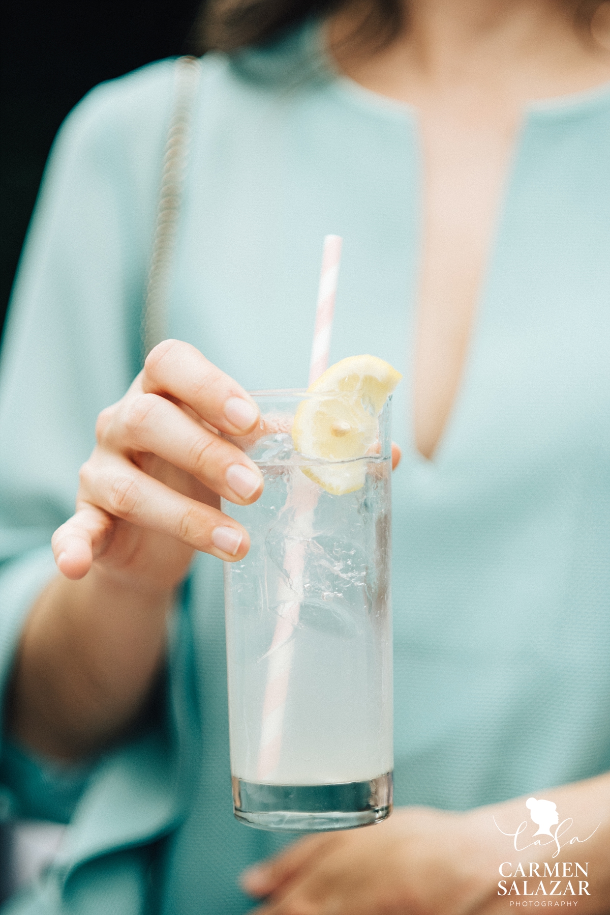 custom cocktail at outdoor Sacramento wedding 