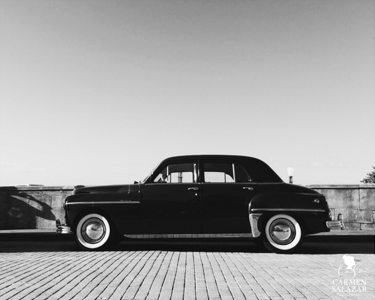 Classic Car in Puerto Rico Old San Juan