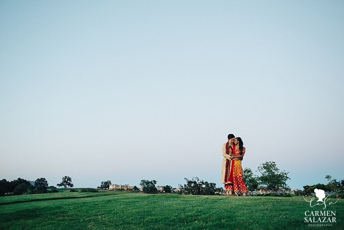 Newlywed bliss at Serrano Country Club - Carmen Salazar