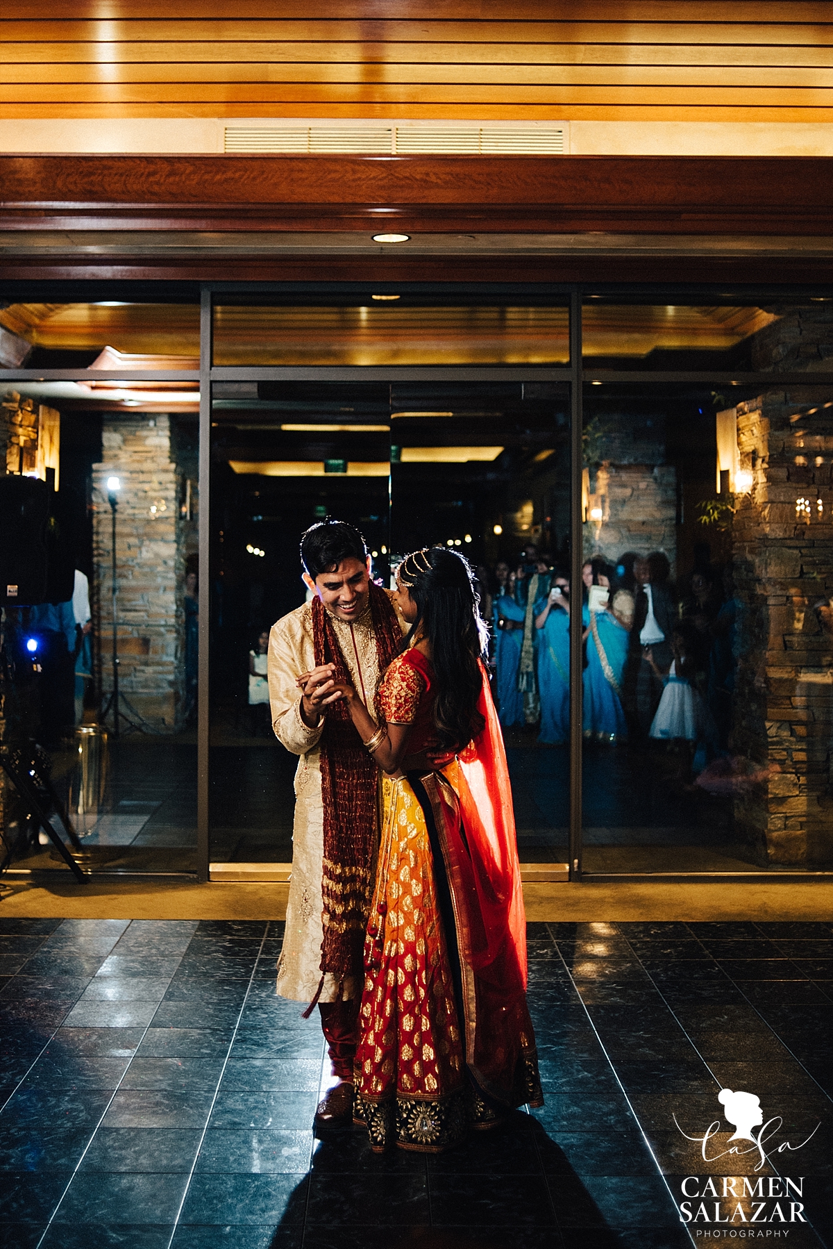 First dance at country club wedding - Carmen Salazar