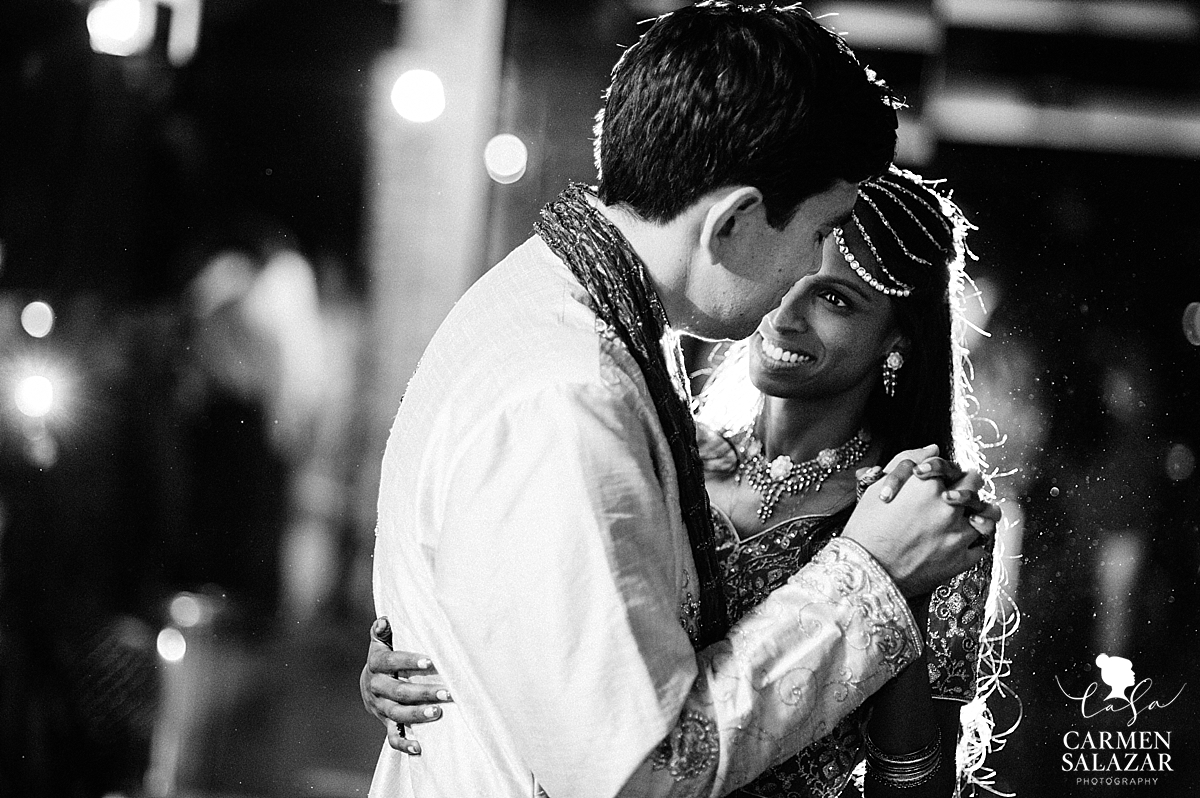 Stunning bride in traditional Indian wedding accents - Carmen Salazar