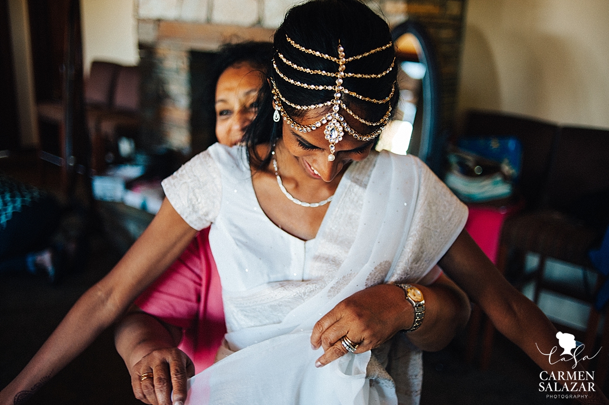 Beautiful Indian bridal accents - Carmen Salazar