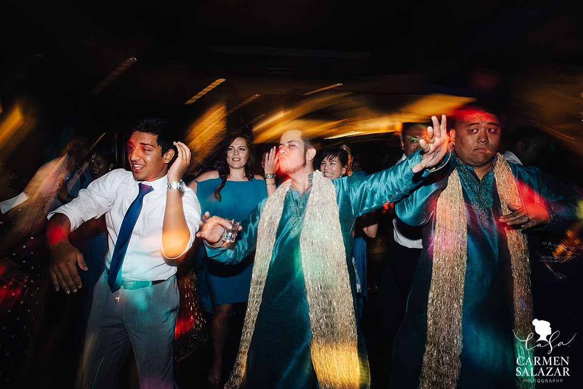 Awesome dance moves at Serrano Country Club reception - Carmen Salazar