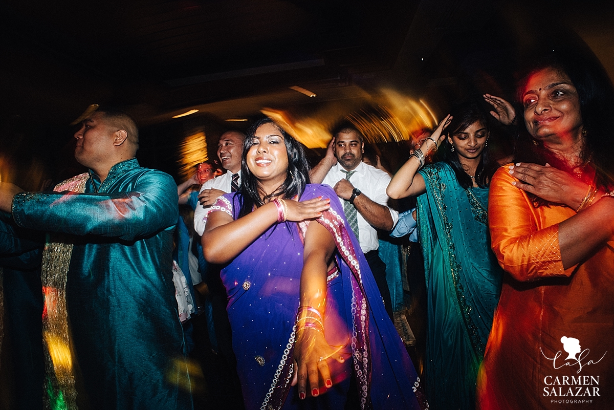 Indian dance routines at El Dorado Hills reception - Carmen Salazar