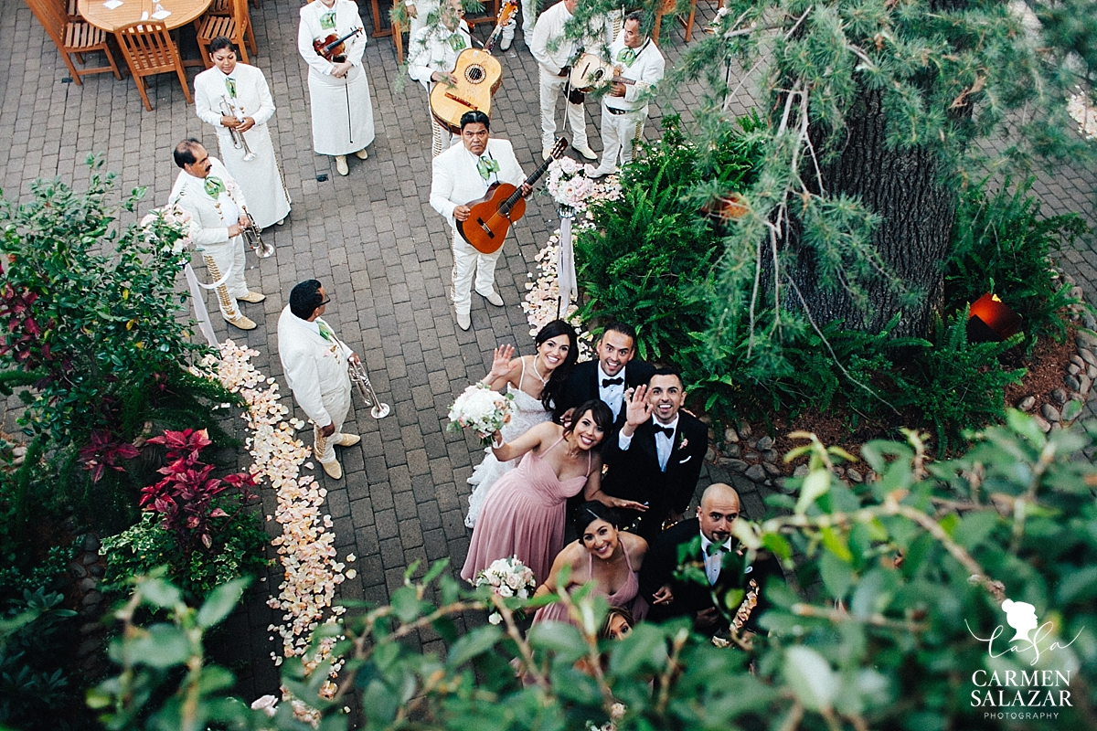 Mexican mariachi bridal party grand entry - Carmen Salazar