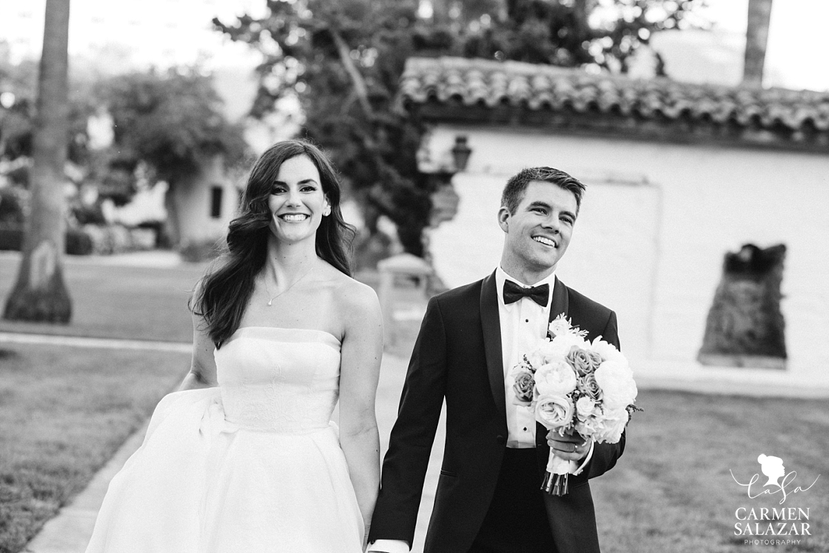 Summer wedding at Santa Clara University Mission - Carmen Salazar