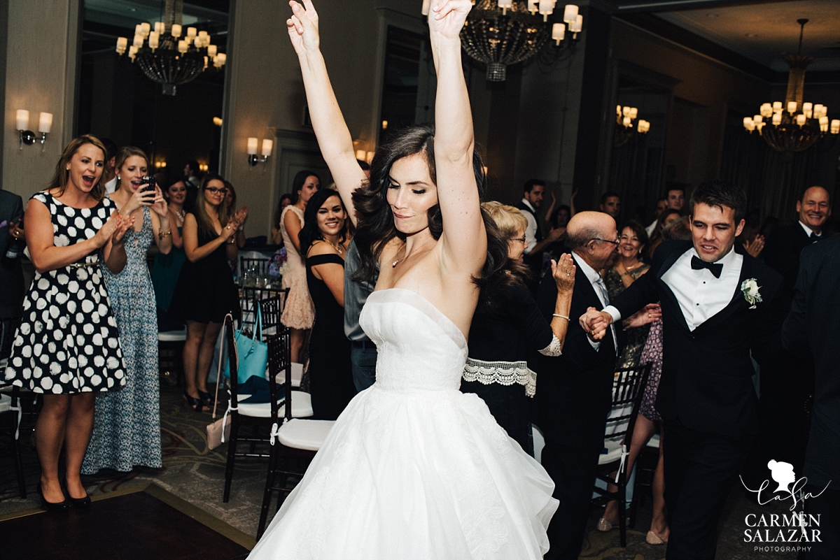 Grand entry to Westin San Jose reception - Carmen Salazar