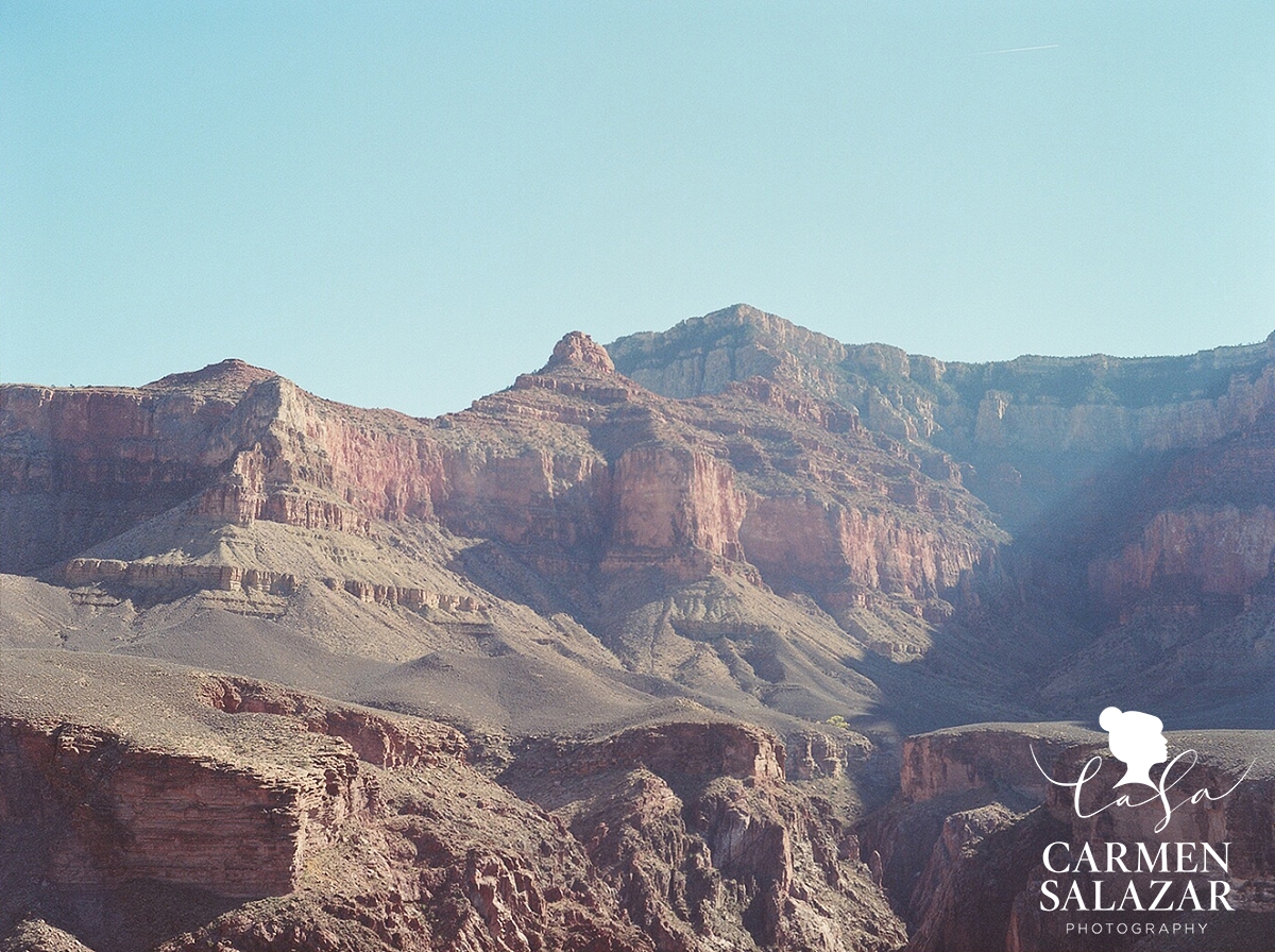 bright angel trail at Grand Canyon