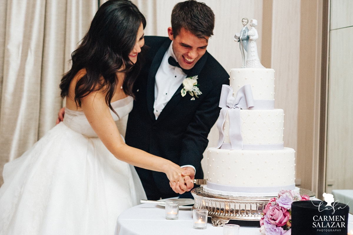 Classic style cake at Westin San Jose Ballroom - Carmen Salazar