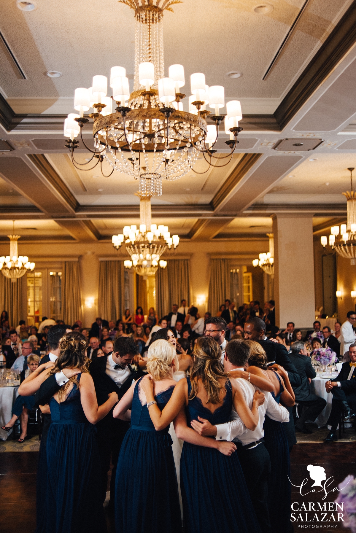 Bridal party joins first dance - Carmen Salazar