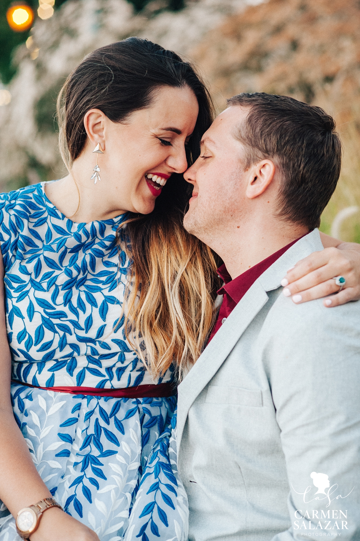 Sunset Bay Area Engagement Portraits - Carmen Salazar