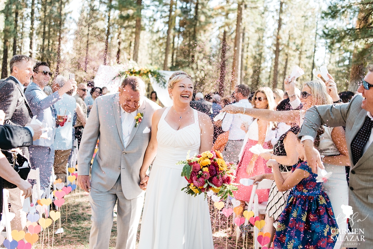 Wedding confetti newlywed welcome - Carmen Salazar