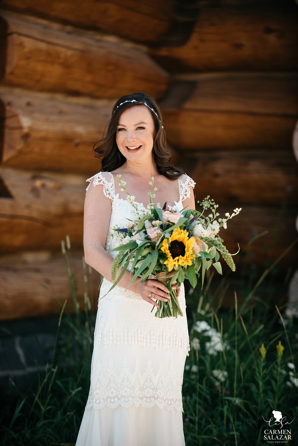 Elegant vintage style Tahoe bride - Carmen Salazar